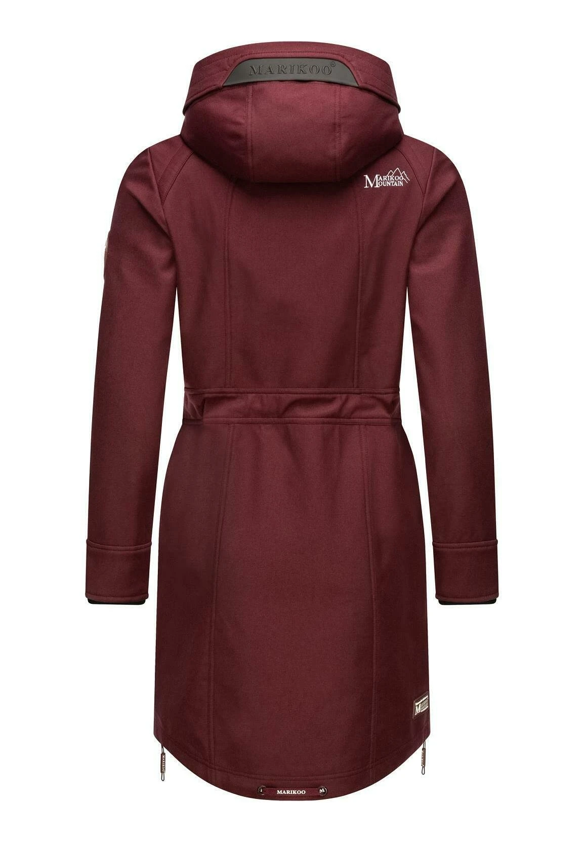 Marikoo Racquelle - Parka - Dark Red Melange 10 Marikoo Racquelle - Parka - Dark Red Melange - Imagen 8