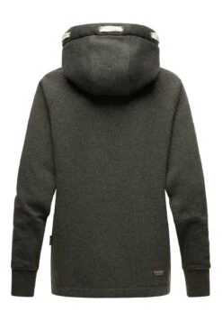 Marikoo Jersey Con Capucha - Mottled Dark Grey -Zaza Coleccion 7fa6eb219b484fc3a15be982d2c0f3eb