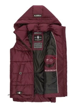 Marikoo Zarinaa - Chaleco - Wine 9 Marikoo Zarinaa - Chaleco - Wine -Zaza Coleccion Tienda 7ff84937389c4d95ae65ada2a00b9a29