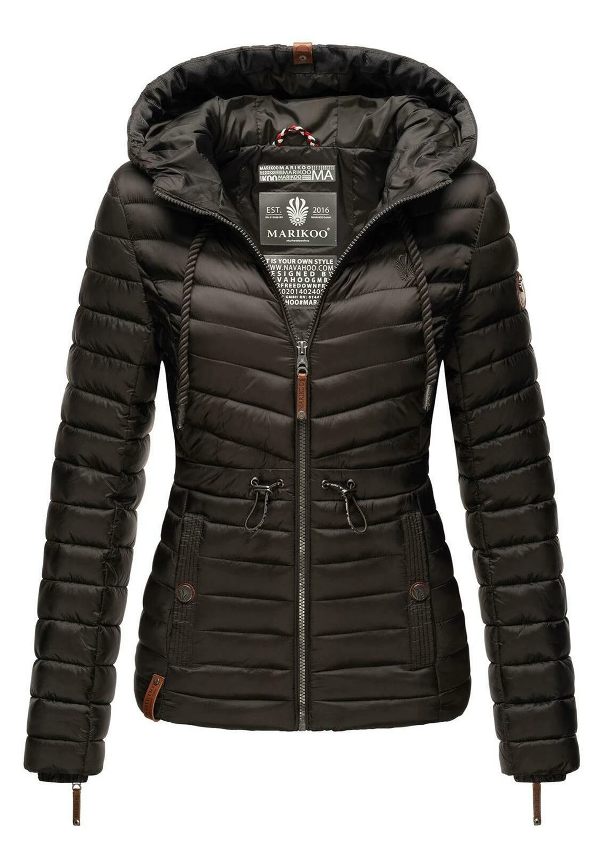 Marikoo Aniyaa - Chaqueta De Entretiempo - Dark Grey 6 Marikoo Aniyaa - Chaqueta De Entretiempo - Dark Grey - Imagen 4