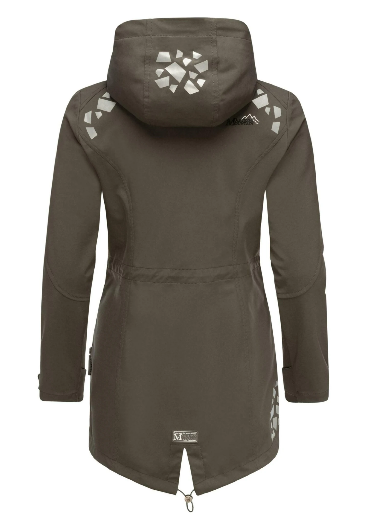 Marikoo Ulissaa - Impermeable - Dark Grey 11 Marikoo Ulissaa - Impermeable - Dark Grey - Imagen 9