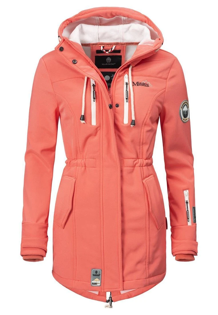 Marikoo Zimtzicke - Parka - Coral 7 Marikoo Zimtzicke - Parka - Coral - Imagen 5
