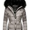 Marikoo Lotusblüte - Chaqueta De Invierno - Zinc Grey -Zaza Coleccion 89fc7904af1f4b43bc70c8289775d343