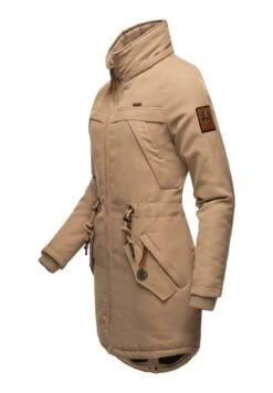 Marikoo Kamii - Abrigo De Invierno - Taupe -Zaza Coleccion Tienda 8cb30eacd5f0431e80c685756773fc75