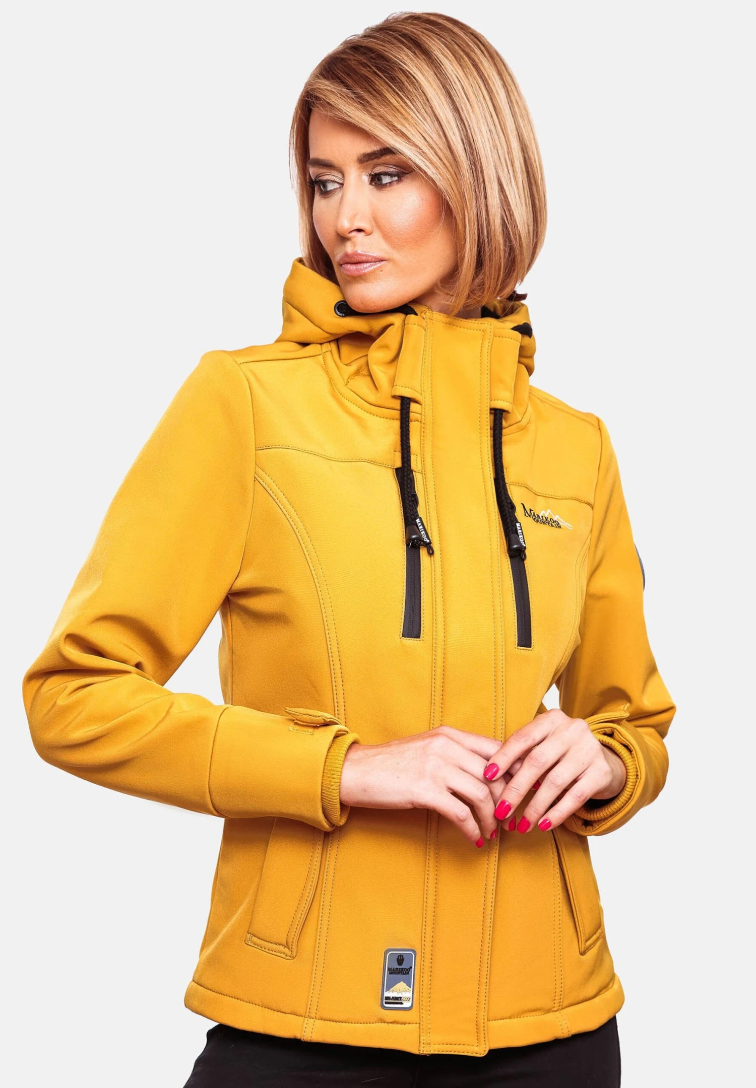 Marikoo Funktions - Chaqueta Outdoor - Amber Yellow 5 Marikoo Funktions - Chaqueta Outdoor - Amber Yellow - Imagen 3