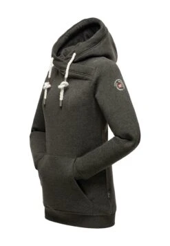 Marikoo Izuyaa - Jersey Con Capucha - Dark Grey Melange -Zaza Coleccion 98b26e26d292470e9e225999651a6a3f