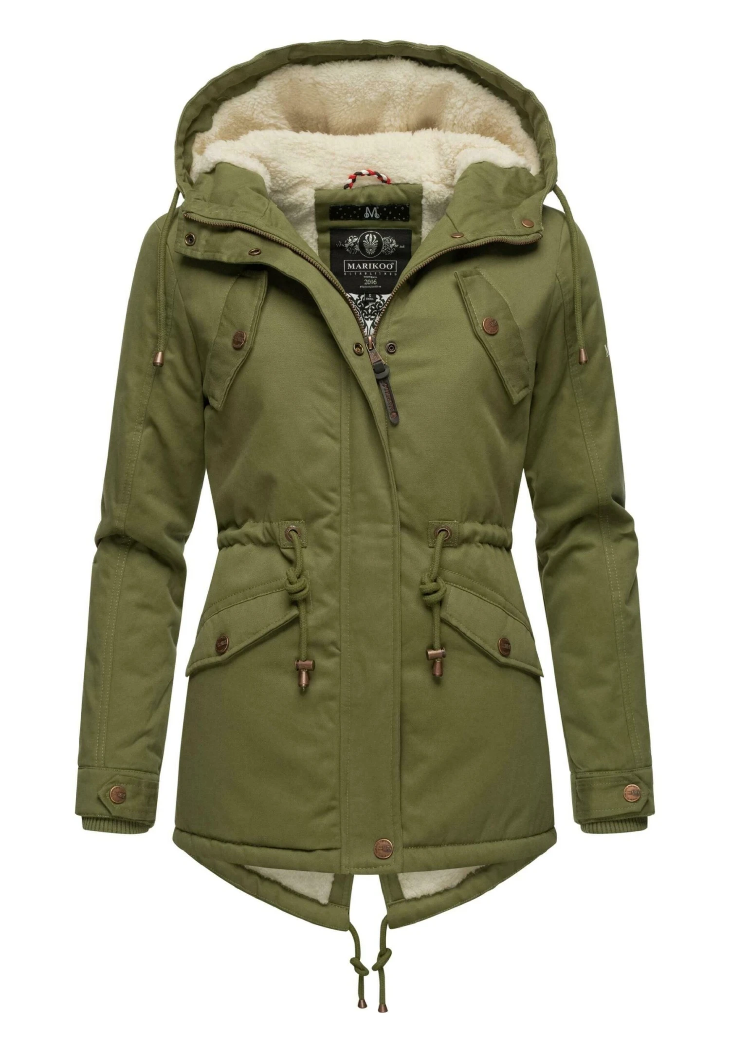 Marikoo Manolya - Abrigo De Invierno - Dusty Olive 3 Marikoo Manolya - Abrigo De Invierno - Dusty Olive