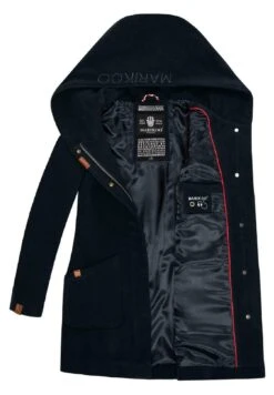 Marikoo Abrigo De Invierno - Dark Navy -Zaza Coleccion Tienda 99adb362d22e4e8c8287f1c4090b90a5