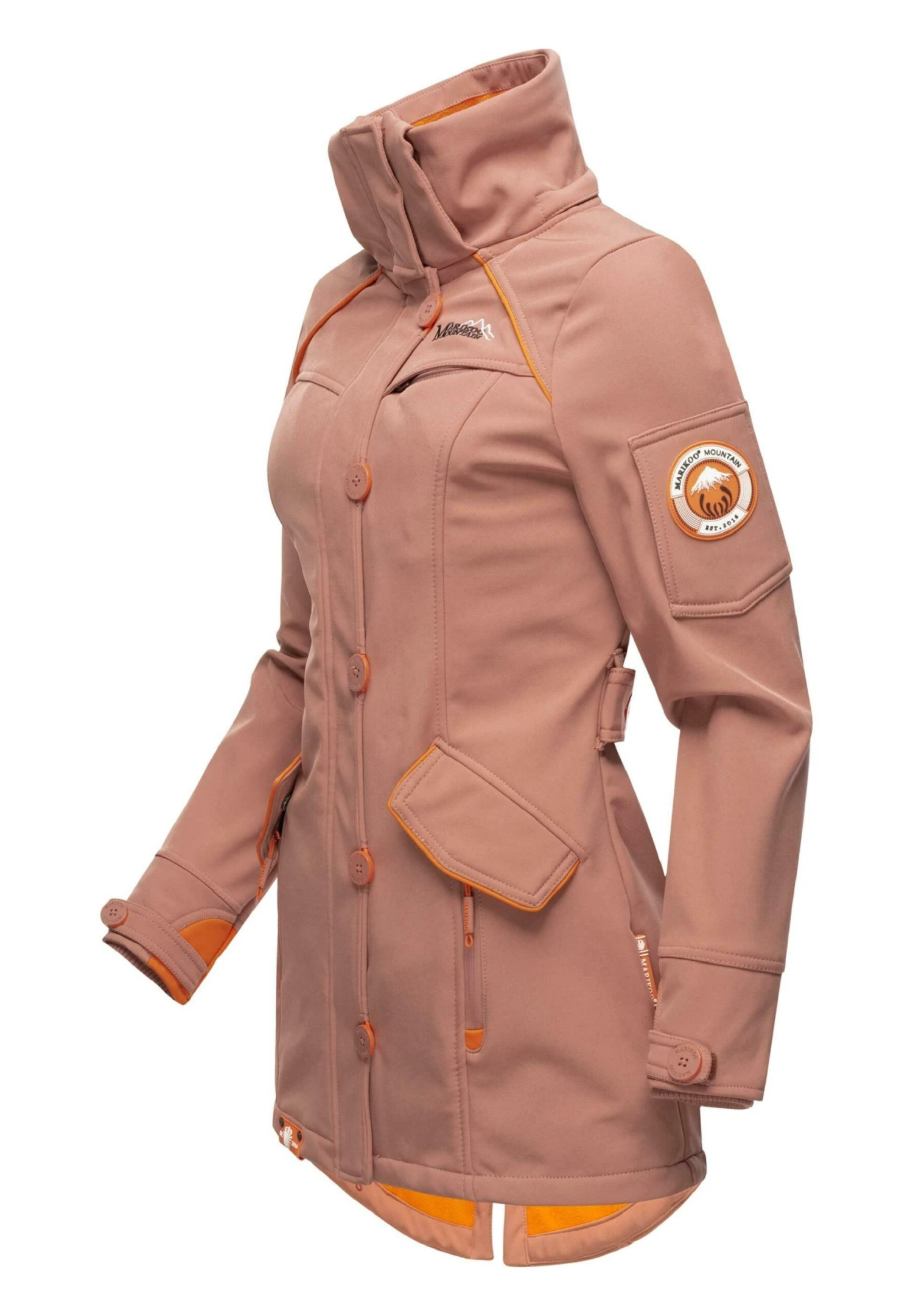 Marikoo Soulinaa - Parka - Terracotta 7 Marikoo Soulinaa - Parka - Terracotta - Imagen 5