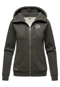 Marikoo Setsunaa - Sudadera Con Cremallera - Darkgreymelange -Zaza Coleccion 9bb28f0c1989457f911a145b9f114bc7