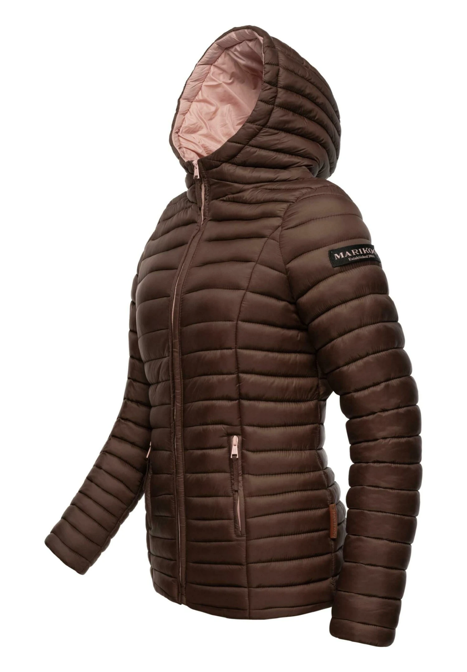 Marikoo Asraa - Chaqueta De Entretiempo - Dark Choco 4 Marikoo Asraa - Chaqueta De Entretiempo - Dark Choco - Imagen 2