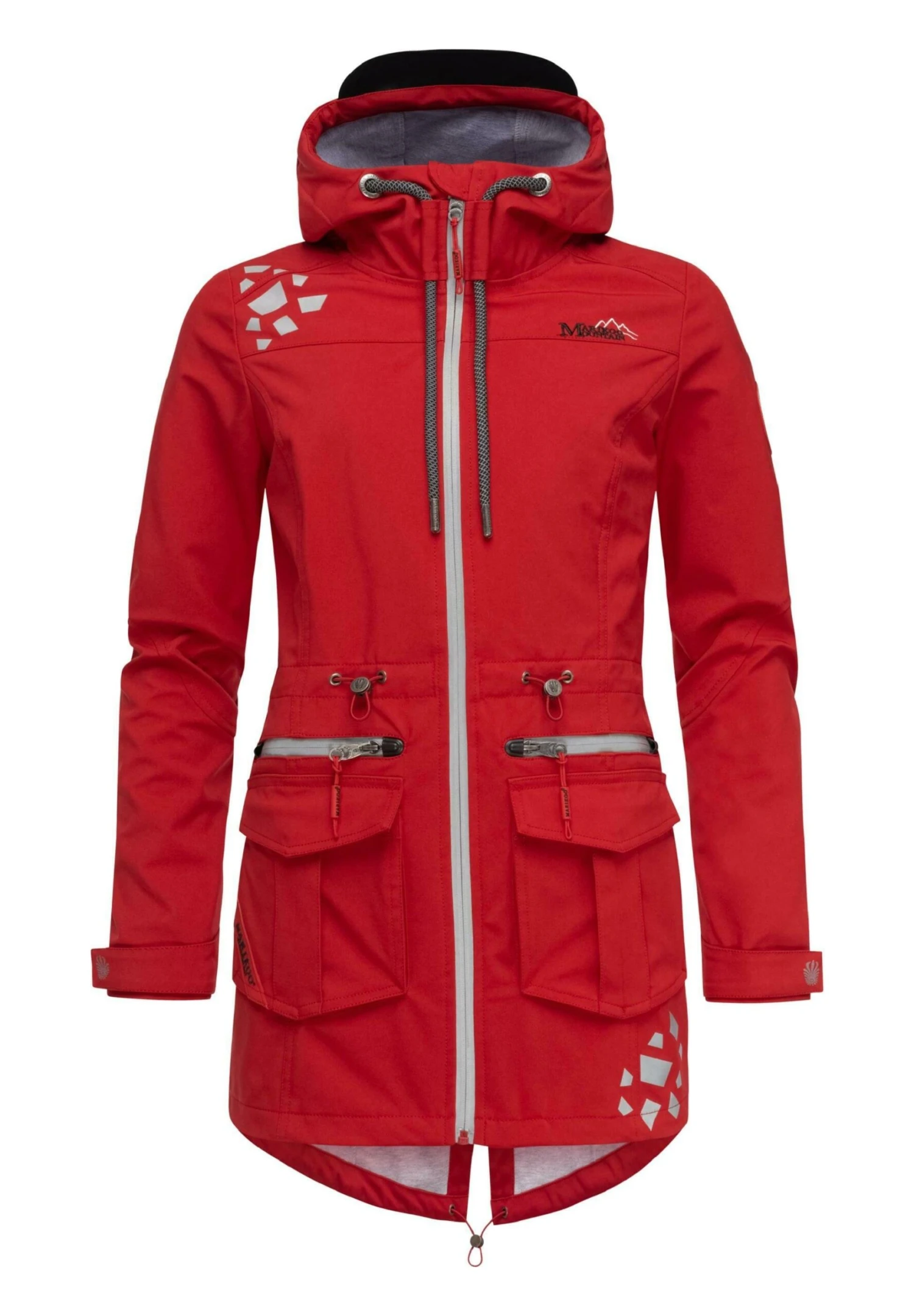 Marikoo Ulissaa - Impermeable - Light Red 6 Marikoo Ulissaa - Impermeable - Light Red - Imagen 4