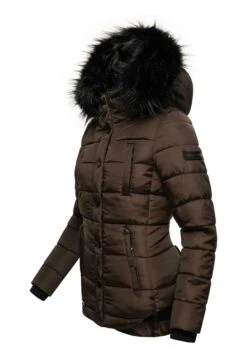 Marikoo Lotusblüte - Chaqueta De Invierno - Dark Choco -Zaza Coleccion Tienda a11e073c7e4c440fae54afd294893a06