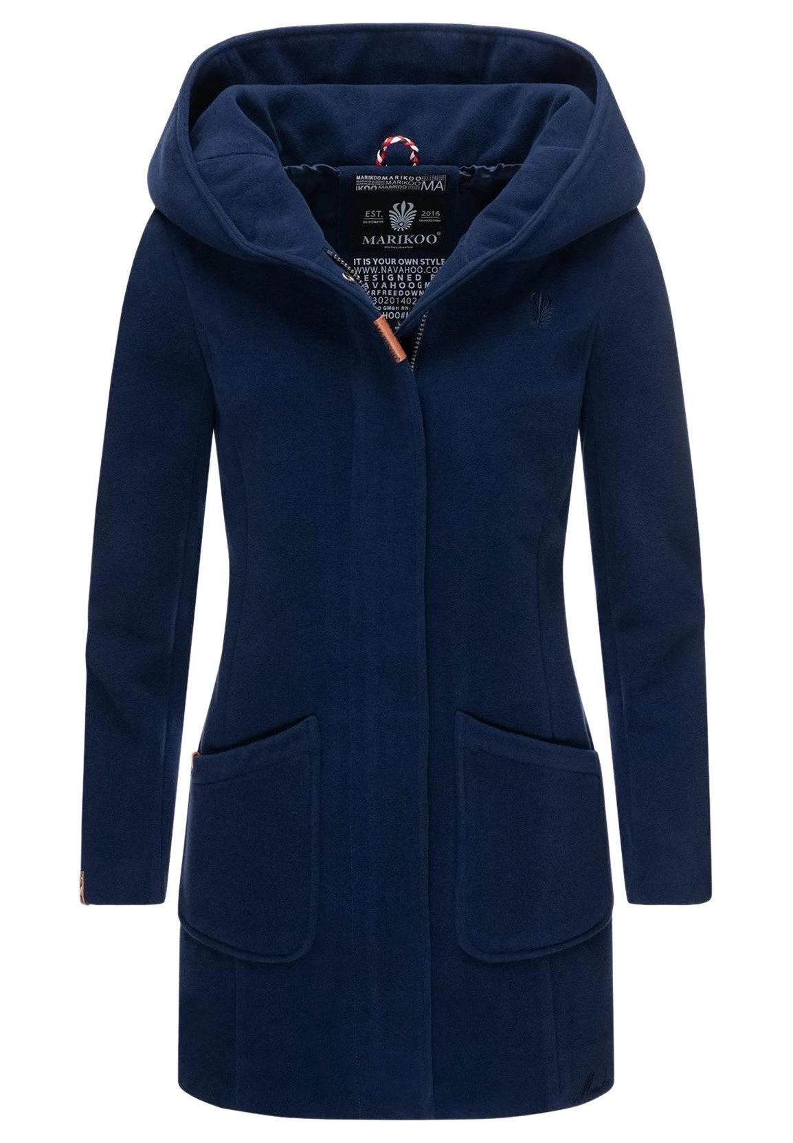 Marikoo Abrigo De Invierno - Navy 3 Marikoo Abrigo De Invierno - Navy