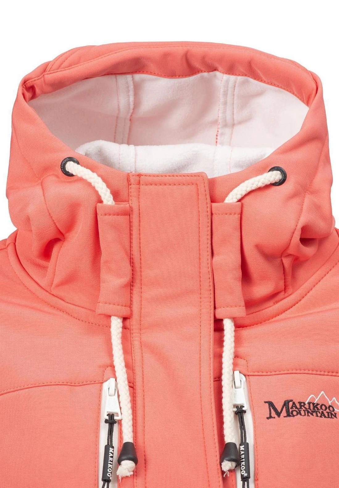 Marikoo Zimtzicke - Parka - Coral 8 Marikoo Zimtzicke - Parka - Coral - Imagen 6