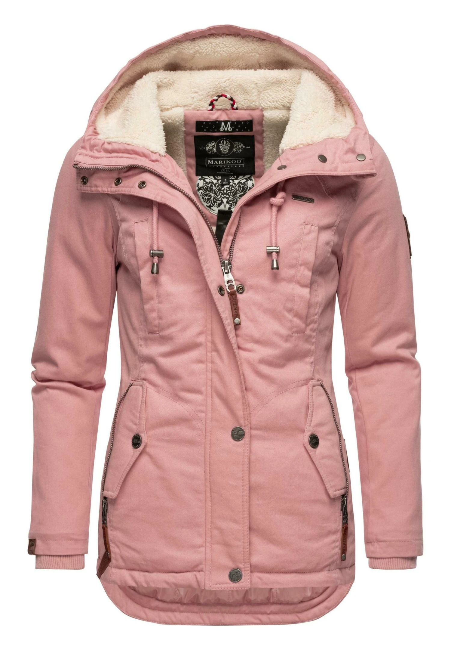 Marikoo Bikoo - Abrigo De Invierno - Powder Rose 3 Marikoo Bikoo - Abrigo De Invierno - Powder Rose