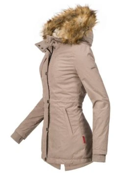 Marikoo Abrigo De Invierno - Taupe -Zaza Coleccion a806c0b2fa9448978209f1101150722a