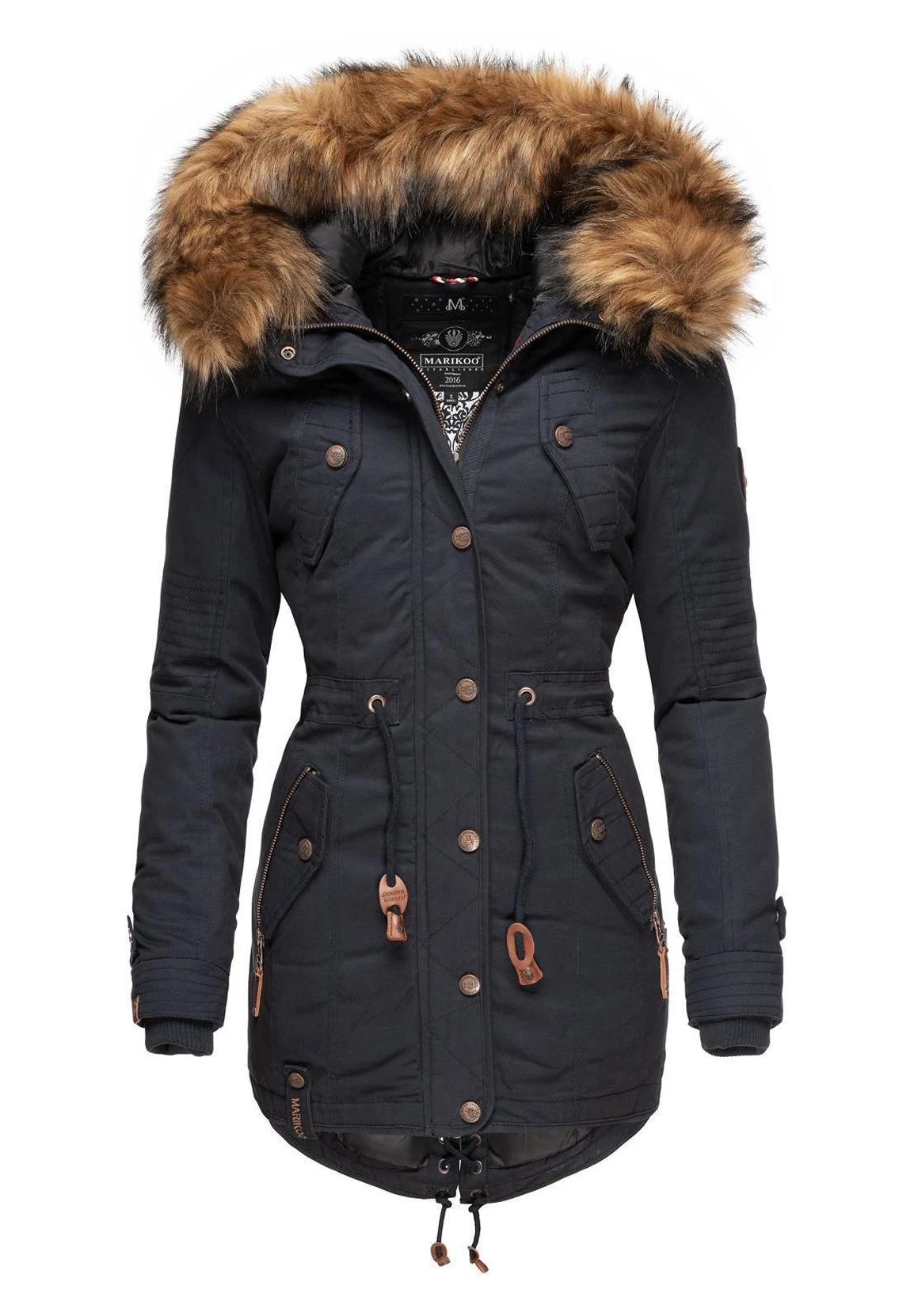 Marikoo Viva- Abrigo De Invierno - Blue 3 Marikoo Viva- Abrigo De Invierno - Blue