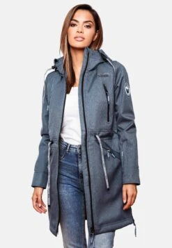 Marikoo Racquelle - Parka - Dusty Blue -Zaza Coleccion aad97c31531341e7a26d7c5189cadb85