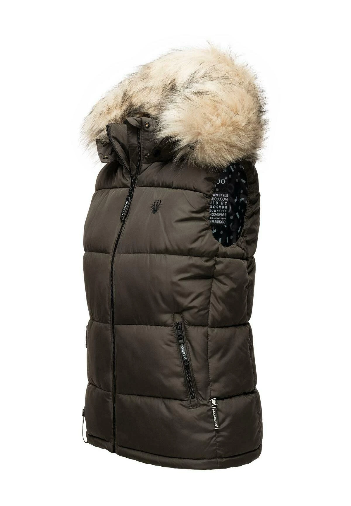 Marikoo Chaleco - Anthracite 4 Marikoo Chaleco - Anthracite - Imagen 2