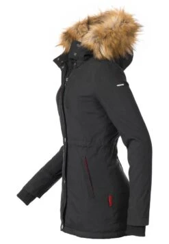 Marikoo Abrigo De Invierno - Black -Zaza Coleccion af551843a349492f9dc673759fb94ecf