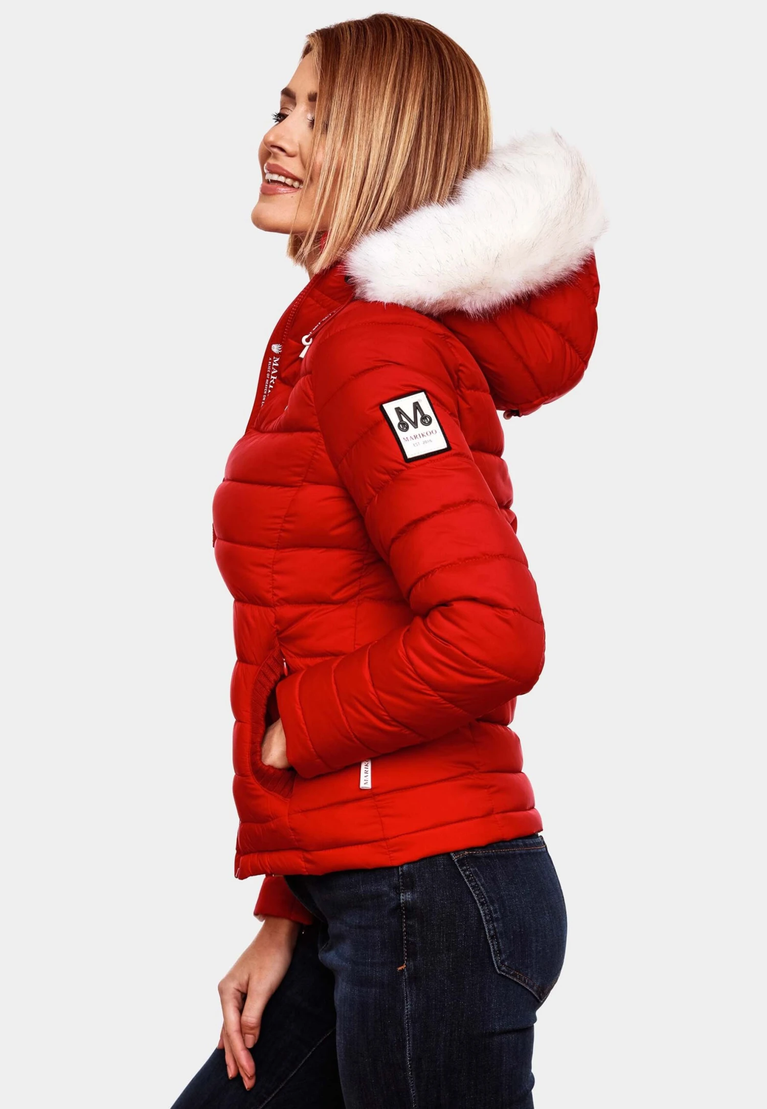 Marikoo Chaqueta De Invierno - Light Red 5 Marikoo Chaqueta De Invierno - Light Red - Imagen 3