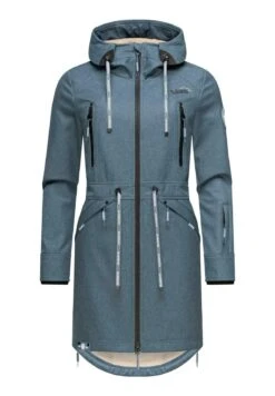 Marikoo Racquelle - Parka - Dusty Blue -Zaza Coleccion b413fad005784699b2318d79f6542e48