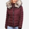 Marikoo Lerikaa - Chaqueta De Invierno - Dark Red Melange -Zaza Coleccion b5fe37e76e814534b96aa53114b53842