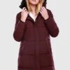 Marikoo Streliziaa - Abrigo De Invierno - Dark Red Melange 2 Marikoo Streliziaa - Abrigo De Invierno - Dark Red Melange -Zaza Coleccion b80b597e617346289d178ee50db465ef