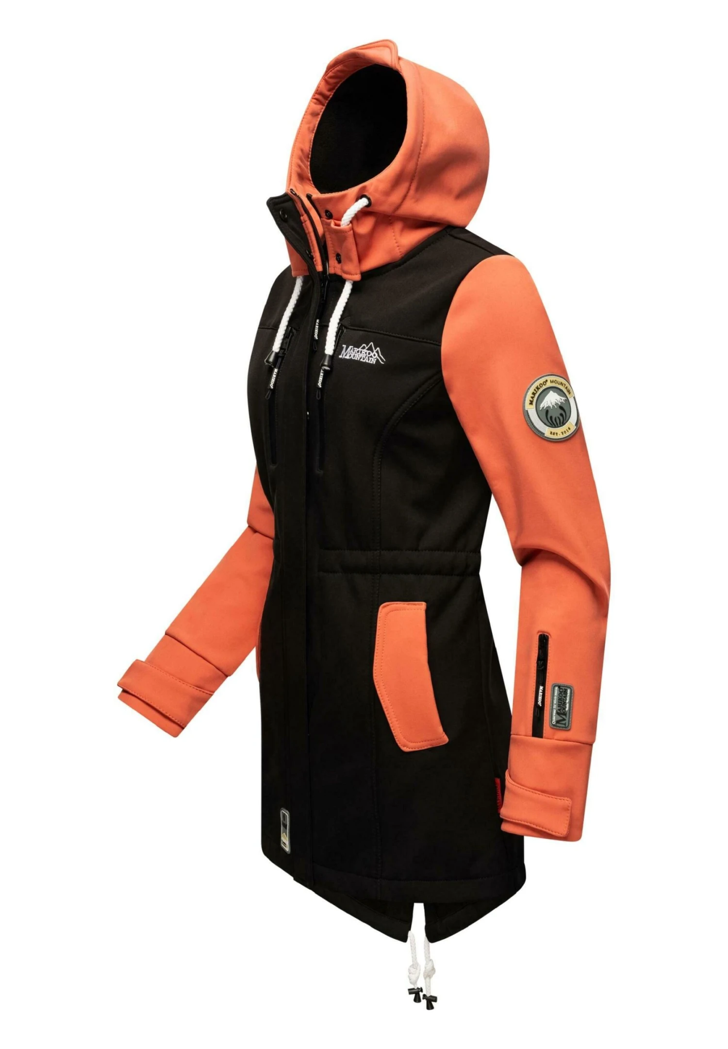 Marikoo Zimtzicke - Parka - Black Coral 5 Marikoo Zimtzicke - Parka - Black Coral - Imagen 3