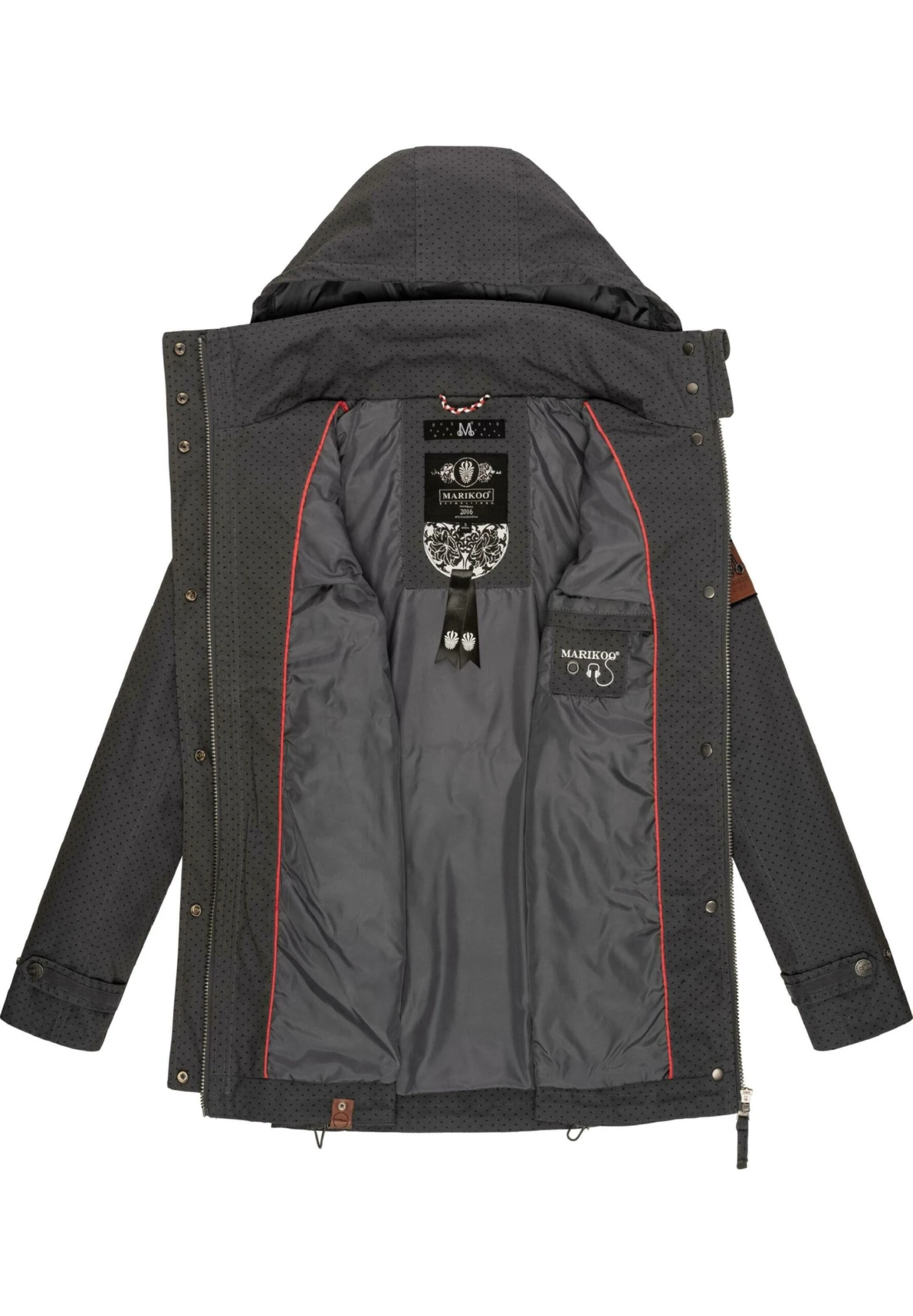 Marikoo Nyokoo - Parka - Anthracite 5 Marikoo Nyokoo - Parka - Anthracite - Imagen 3
