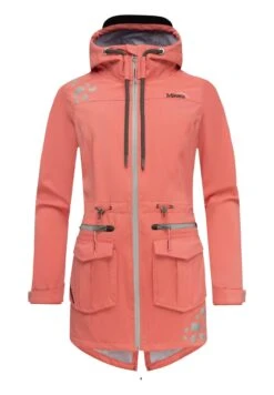Marikoo Ulissaa - Impermeable - Rose Coral -Zaza Coleccion Tienda cc4ba67be4f442e9ac5c0915fb78df68