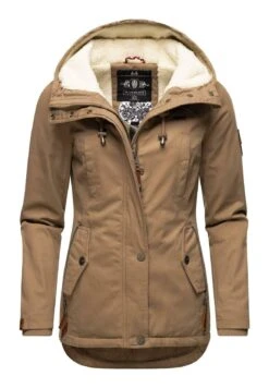 Marikoo Bikoo - Abrigo De Invierno - Taupe -Zaza Coleccion Tienda d106f01c1d7347ff930c0c86b96648f0