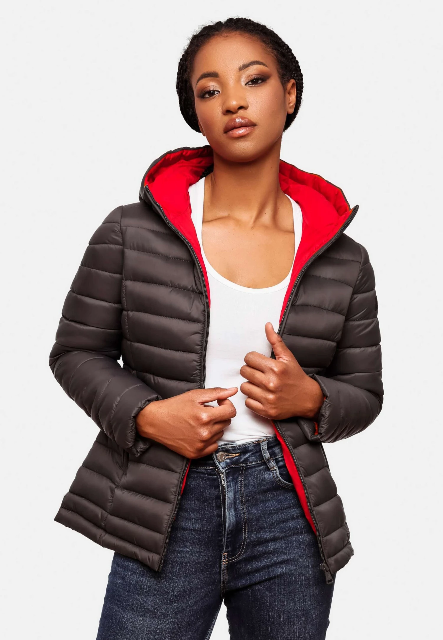 Marikoo Lucy - Chaqueta De Invierno - Anthracite 6 Marikoo Lucy - Chaqueta De Invierno - Anthracite - Imagen 4