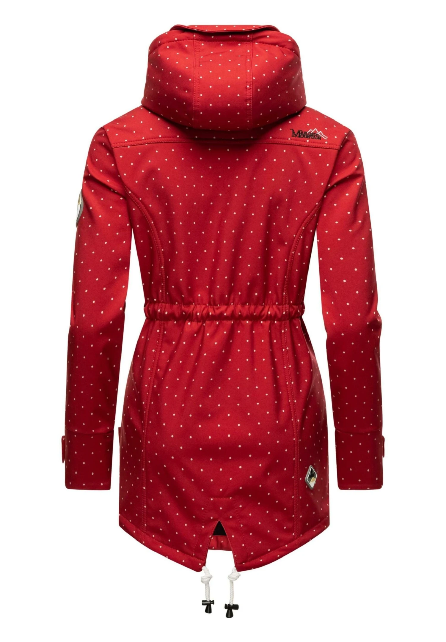 Marikoo Zimtzicke - Parka - Red W Dots 4 Marikoo Zimtzicke - Parka - Red W Dots - Imagen 2