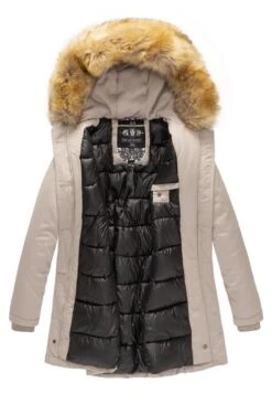 Marikoo Karmaa - Abrigo De Invierno - Beige -Zaza Coleccion Tienda d3c87e4e9da9486e9e330c886d2f5948