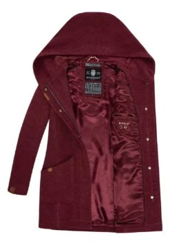 Marikoo Abrigo De Invierno - Bordeaux Meliert -Zaza Coleccion d3e8a24540e2421bbd70f685487e6fb2