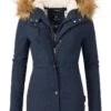 Marikoo Abrigo De Invierno - Blue 1 Marikoo Abrigo De Invierno - Blue -Zaza Coleccion d41c4b415da04b68a1830dc52e4e2fe8
