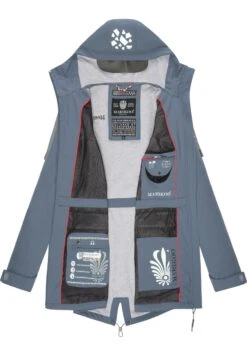 Marikoo Ulissaa - Impermeable - Dusty Blue 11 Marikoo Ulissaa - Impermeable - Dusty Blue -Zaza Coleccion d4fc0cf728264fe4bc2fac088760b13f