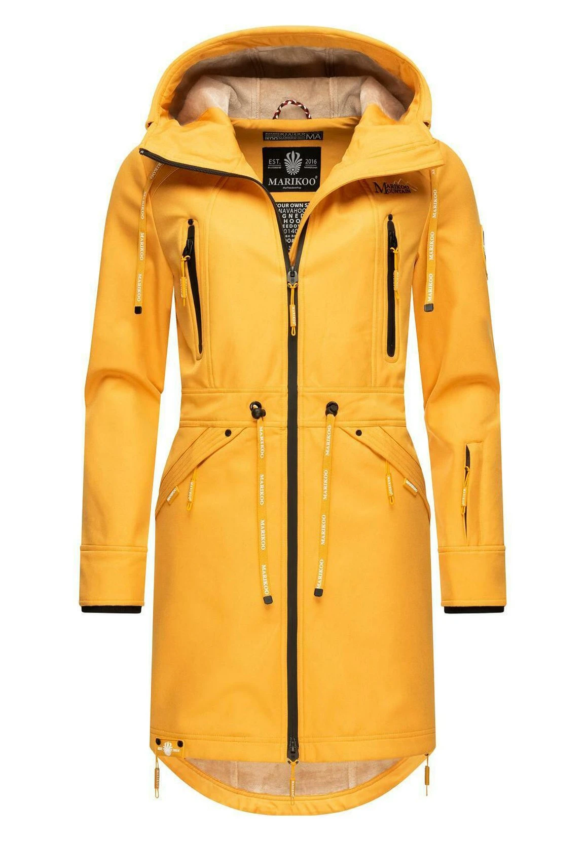 Marikoo Racquelle - Parka - Amber Yellow 7 Marikoo Racquelle - Parka - Amber Yellow - Imagen 5