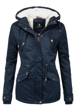 Marikoo Manolya - Abrigo De Invierno - Blue -Zaza Coleccion d83d11e4240d4899a40595fa613f78be