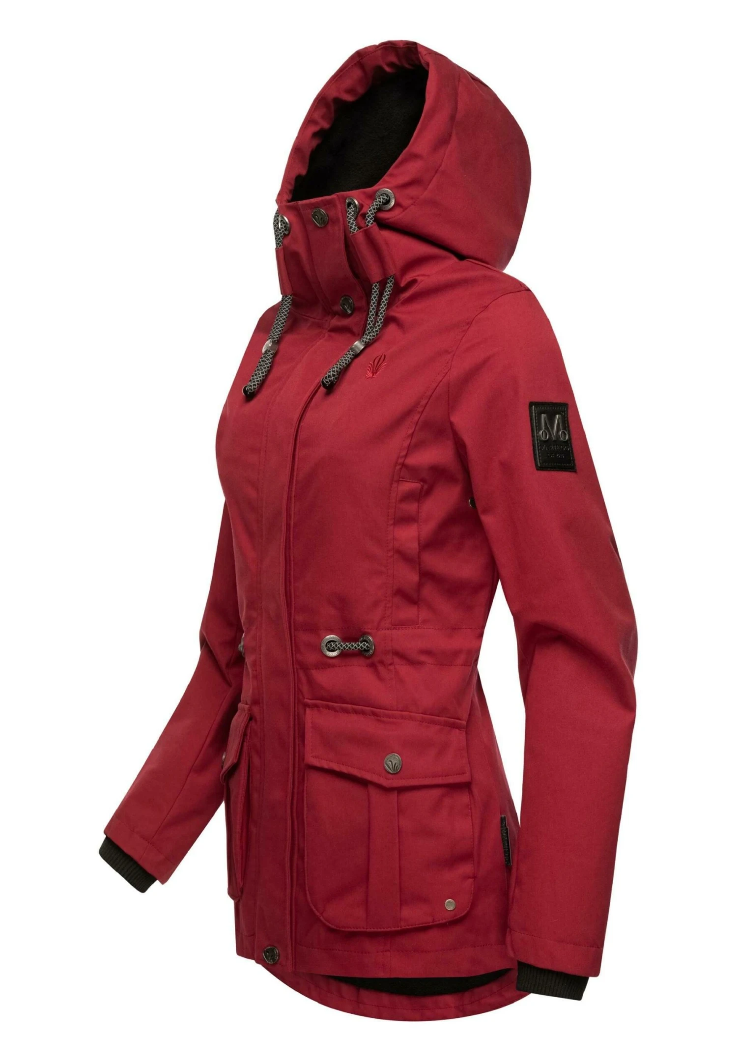 Marikoo Babetaa- Parka - Blood Red 4 Marikoo Babetaa- Parka - Blood Red - Imagen 2