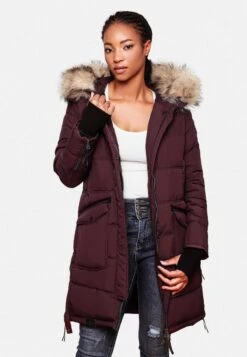 Marikoo Chaskaa - Abrigo De Invierno - Dark Red Melange 14 Marikoo Chaskaa - Abrigo De Invierno - Dark Red Melange -Zaza Coleccion db1bae83b8ef4c03972fca4972eff092