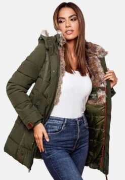 Marikoo Lieblings - Abrigo De Invierno - Olive -Zaza Coleccion Tienda dce0420023454a6f910f09a128c1f7f0