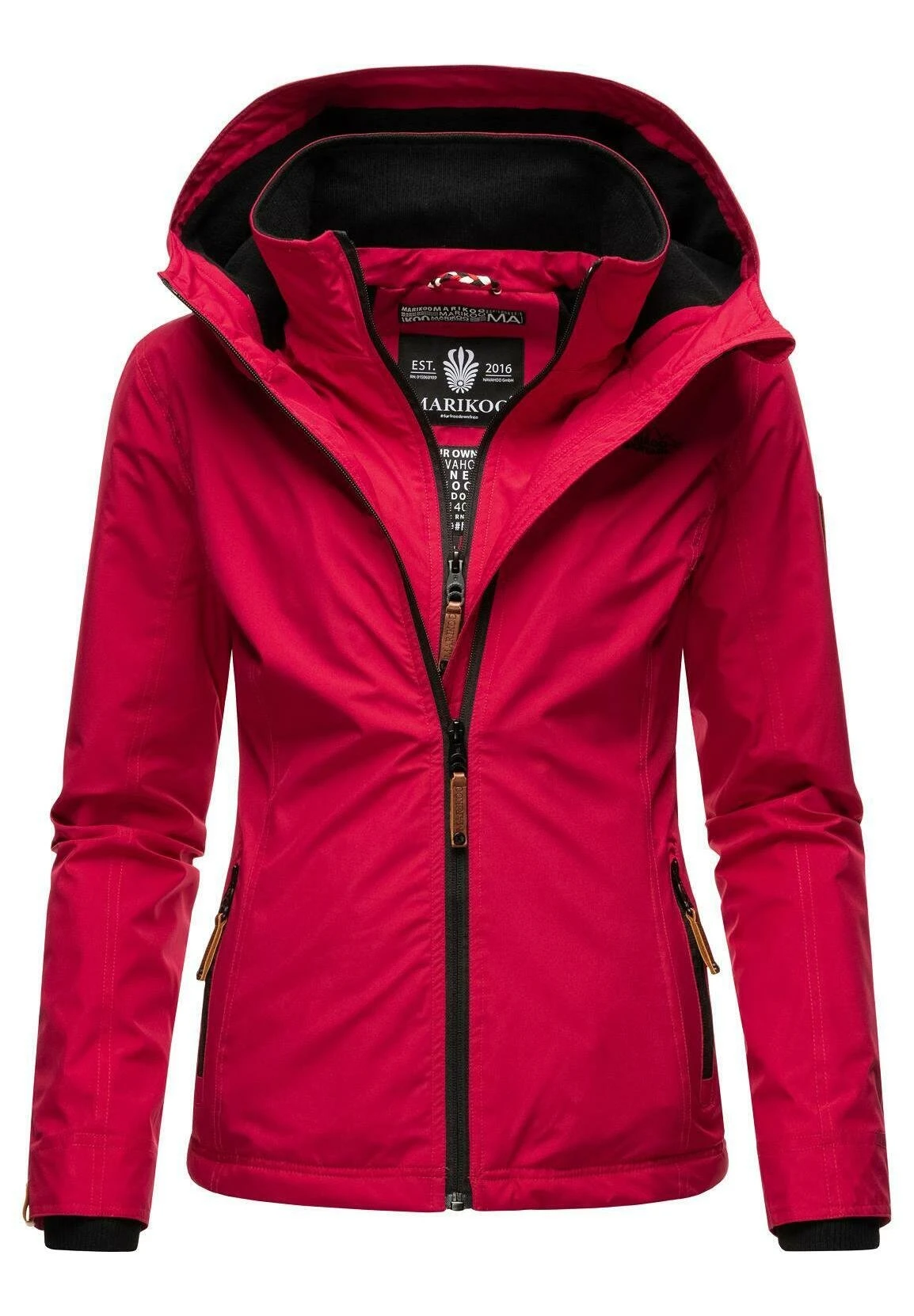 Marikoo Erdbeere - Chaqueta Outdoor - Fuchsia 4 Marikoo Erdbeere - Chaqueta Outdoor - Fuchsia - Imagen 2