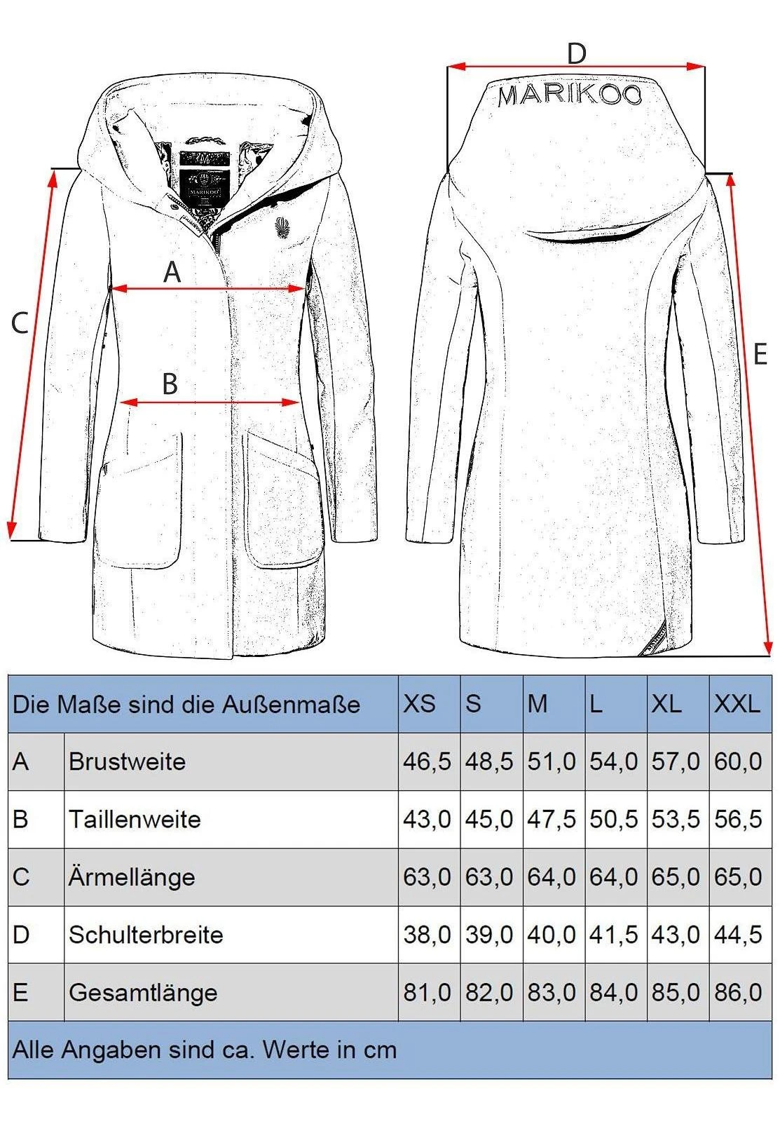 Marikoo Abrigo De Invierno - Navy 7 Marikoo Abrigo De Invierno - Navy - Imagen 5