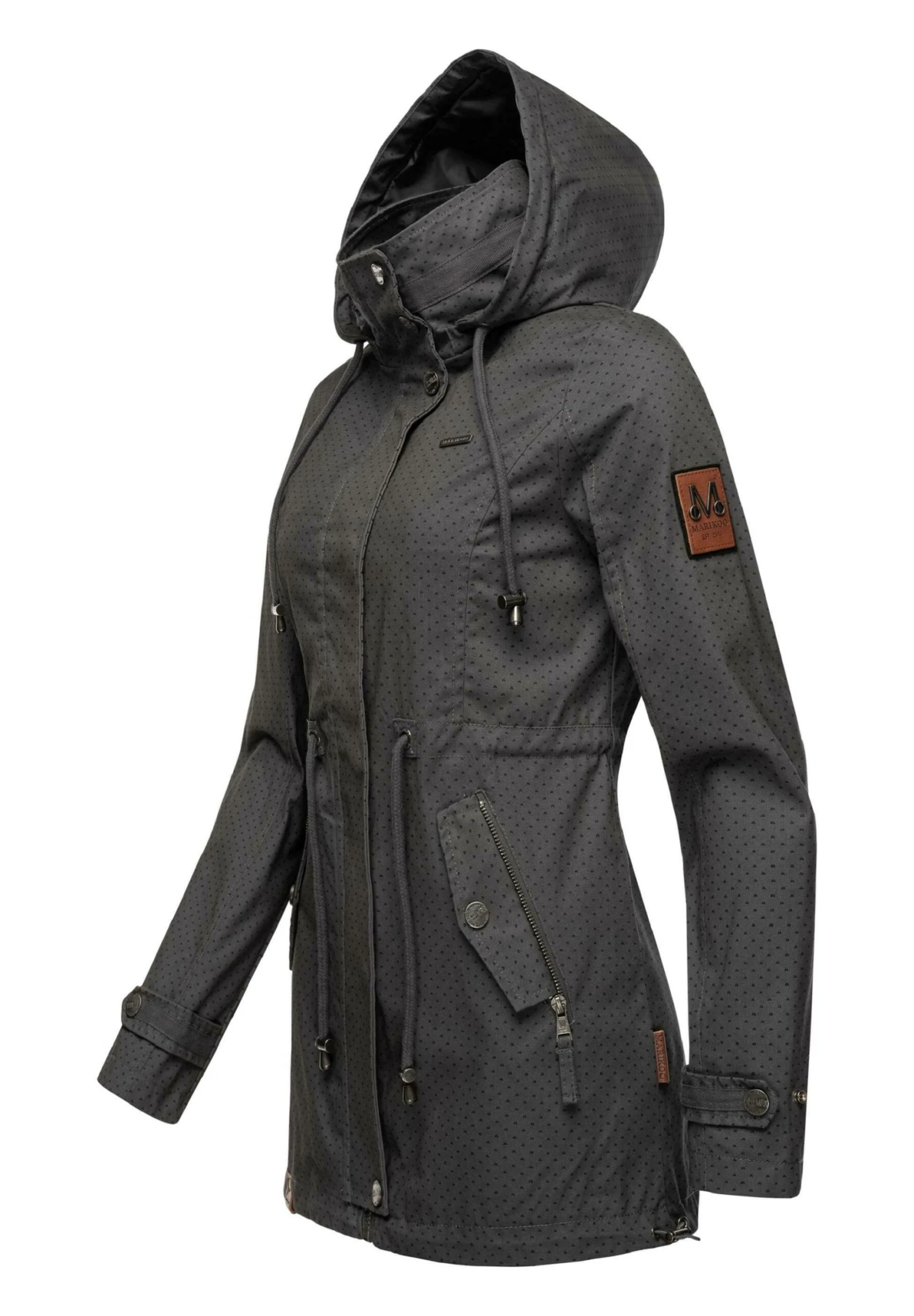 Marikoo Nyokoo - Parka - Anthracite 6 Marikoo Nyokoo - Parka - Anthracite - Imagen 4