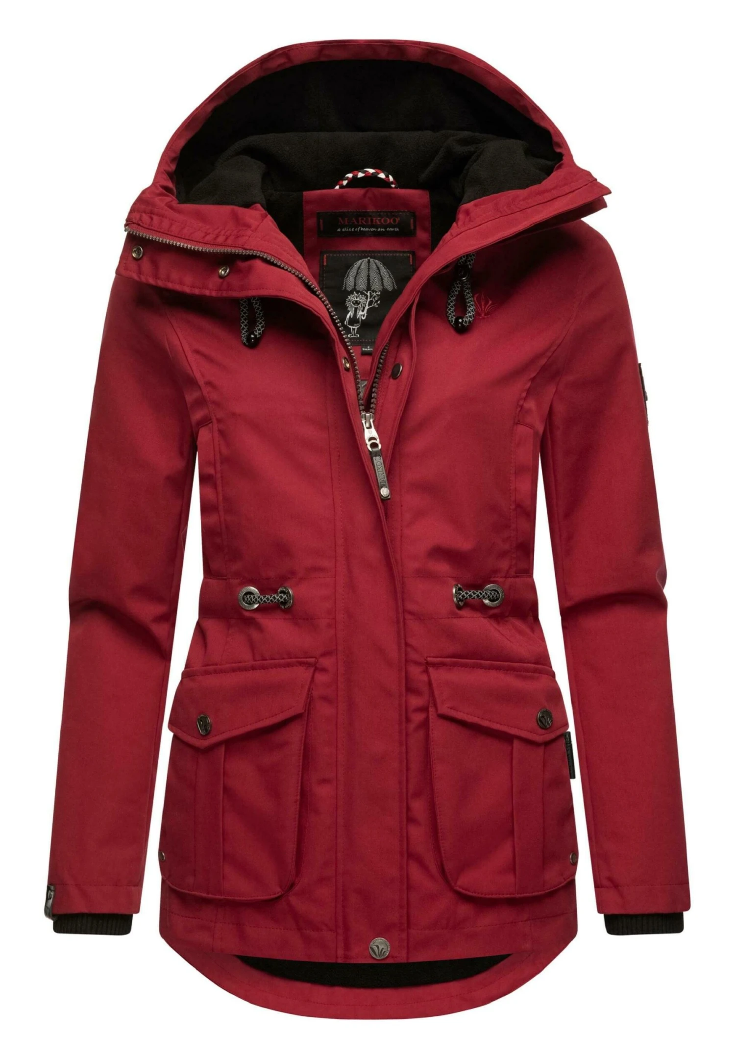 Marikoo Babetaa- Parka - Blood Red 7 Marikoo Babetaa- Parka - Blood Red - Imagen 5