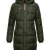 Marikoo Yuikoo - Abrigo De Invierno - Dark Olive -Zaza Coleccion f0ec9bf82df44922936f0d0b161f03ad