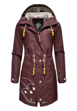 Marikoo Dancing Umbrella - Impermeable - Dark Red Melange -Zaza Coleccion Tienda f381b62082bd450aae197b201d27bd5c